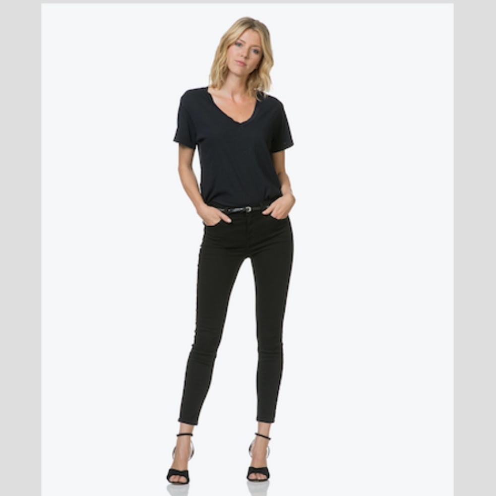 Current/Elliott Black Skinny Jeans